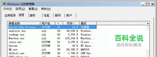 system idle process是什么进程