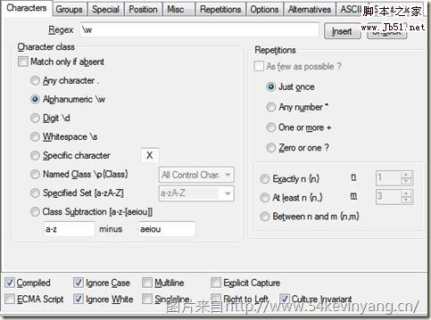 使用Ultrapico Expresso学习正则表达式
