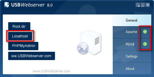 使用USBWebserver在本机快速建立php运行测试环境的教程