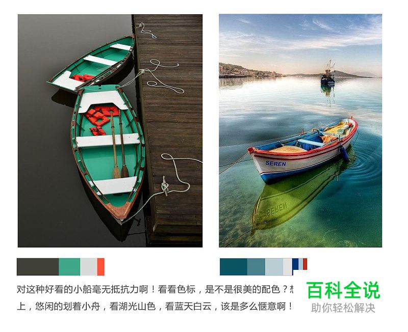 色之道3-花色和纯色的对比和搭配