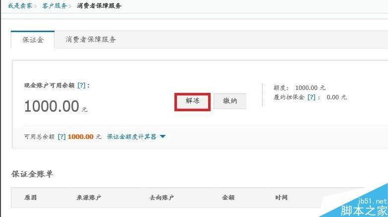 淘宝1000元保证金需不需要缴纳 淘宝1000元保证金在哪交 怎么退回