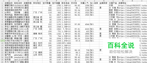淘宝卖家信息采集软件