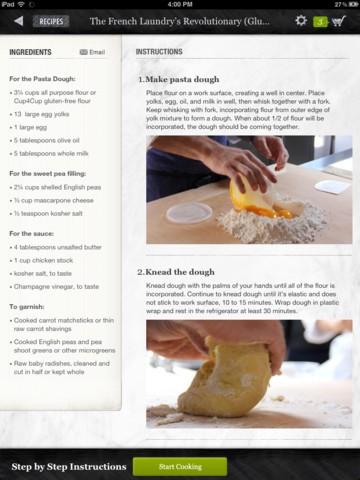 体感操作美食应用Gilt Taste:解放双手 烹饪利器