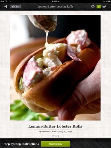 体感操作美食应用Gilt Taste:解放双手 烹饪利器