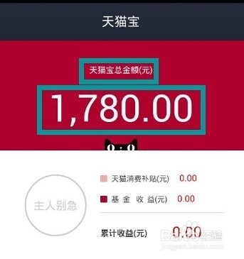 天猫宝余额怎么查询?支付宝钱包查看天猫宝余额