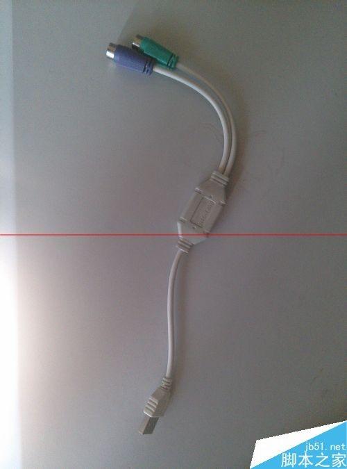 台式机pc键盘接口怎么在笔记本上使用?