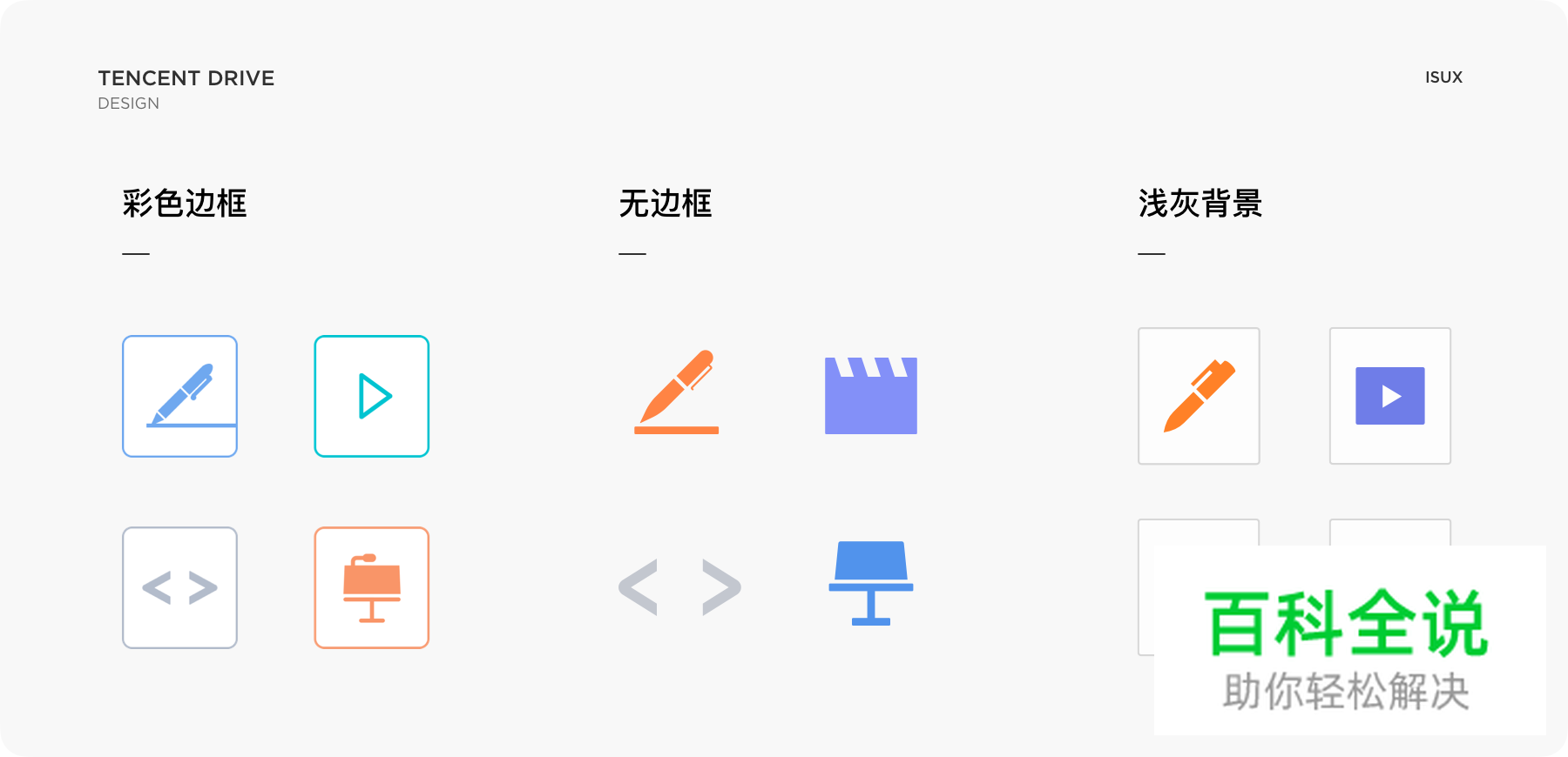 腾讯微云文件图标的设计探索