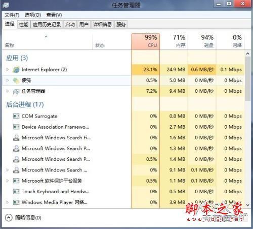 体验Win8任务管理器三不同