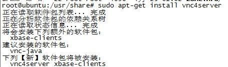 ubuntu下安装VNC远程桌面的详细步骤