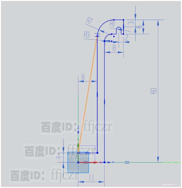 UG12.0怎么创建钩状零件模型?