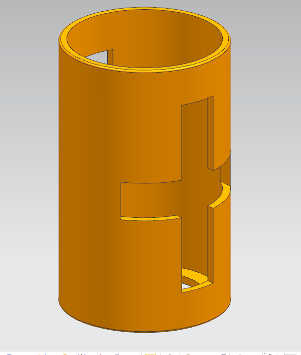 UG12.0怎么建模手电筒的电池罩模型?