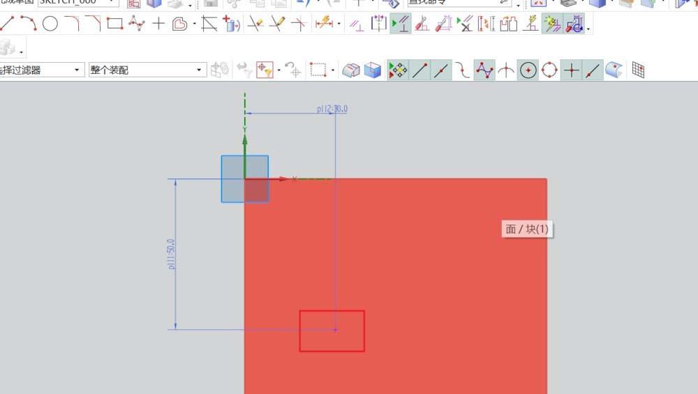 UG10.0三维模型怎么使用打孔命令?