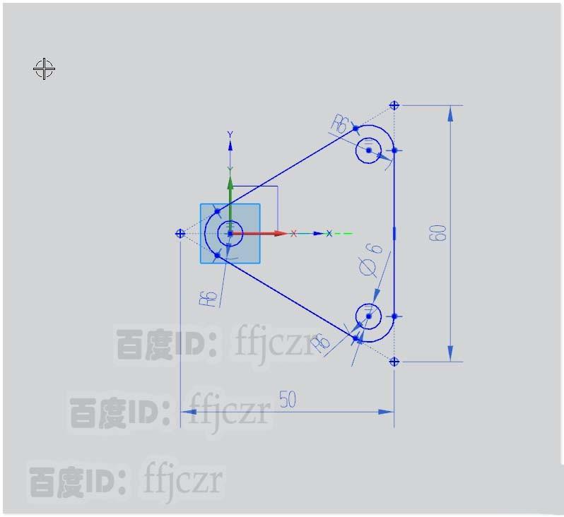 UG怎么建模斜柱连接座零件模型?