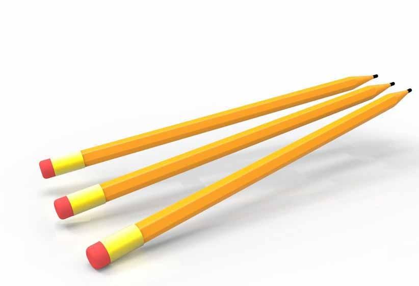 UG怎么画一支铅笔模型?