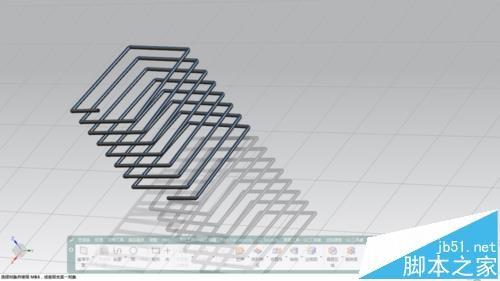 UG怎么画方形弹簧的模型?