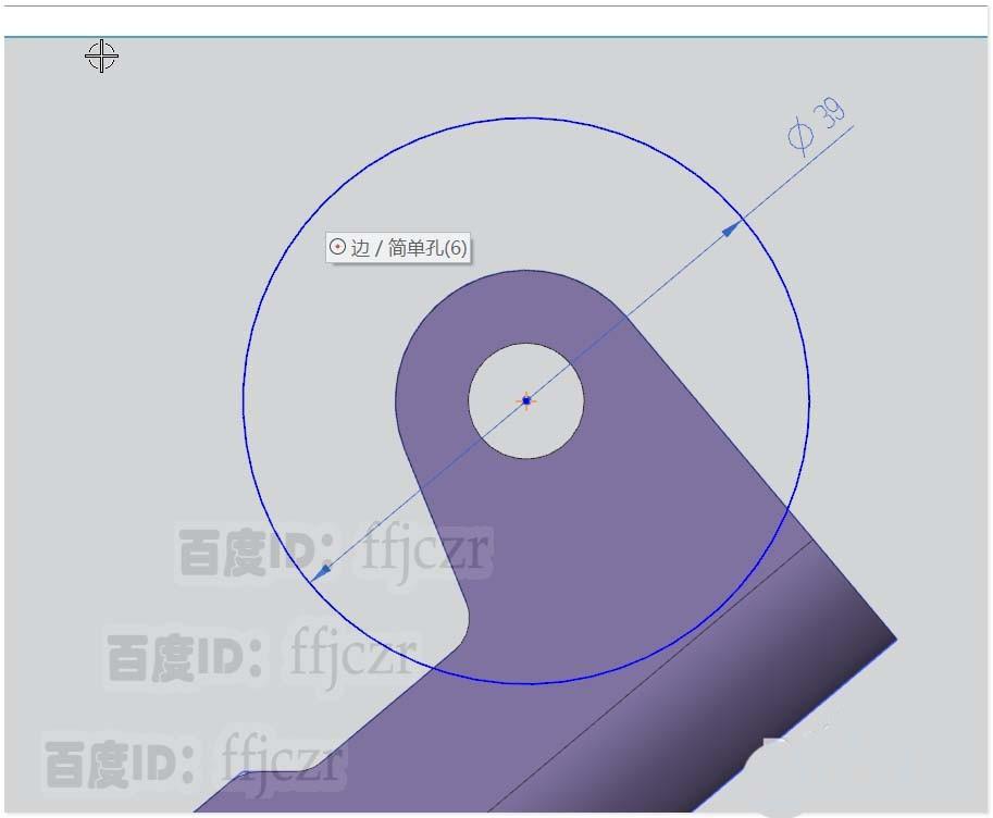 UG怎么建模斜柱连接座零件模型?