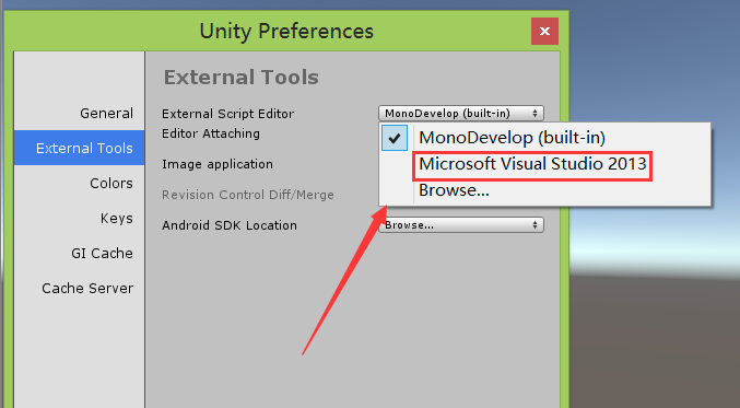 unity3d怎么设置编程环境?