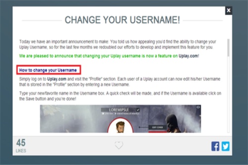 uplay怎么改名字