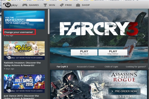 uplay怎么改名字