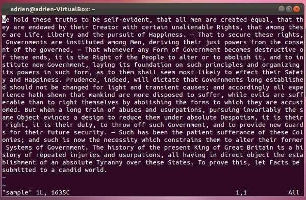 Vim初学者入门指南详解