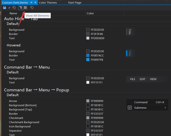 Visual Studio 2017如何设置透明背景图