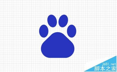 visio怎么绘制百度经验logo?