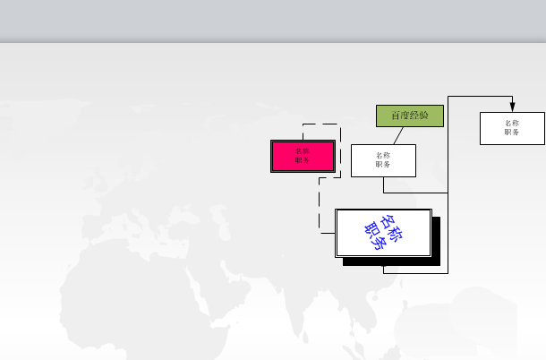 Visio绘制的图形怎么添加边框和标题?