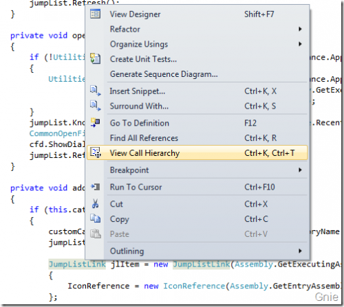 Visual Studio 2010 实用功能总结