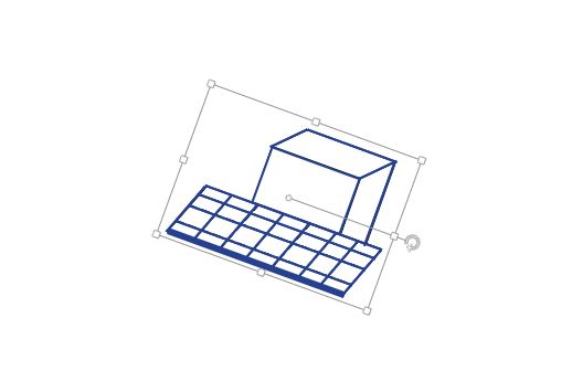 visio2013怎么旋转图形? visio调整图形角度的教程
