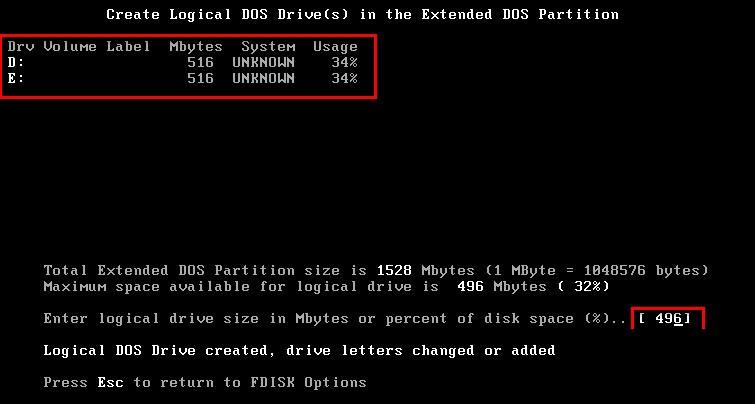 VMware 虚拟机 安装 DOS6.22（二）系统安装篇