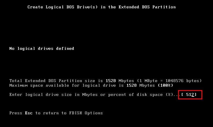 VMware 虚拟机 安装 DOS6.22（二）系统安装篇