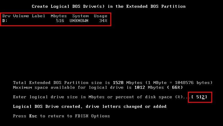 VMware 虚拟机 安装 DOS6.22（二）系统安装篇