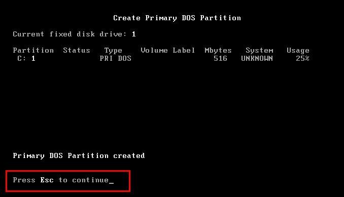 VMware 虚拟机 安装 DOS6.22（二）系统安装篇
