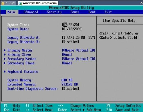 VMware虚拟机XP系统安装教程