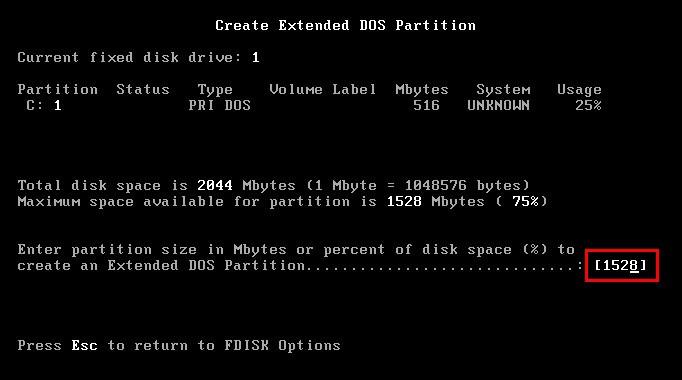 VMware 虚拟机 安装 DOS6.22（二）系统安装篇