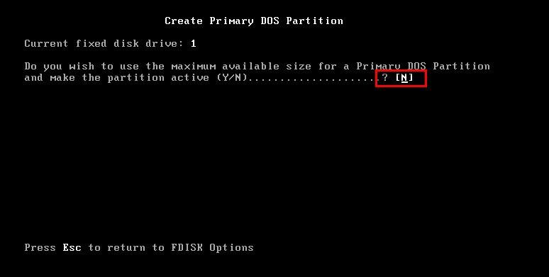 VMware 虚拟机 安装 DOS6.22（二）系统安装篇