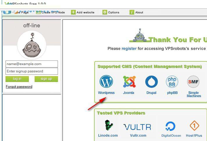 VPSrobots怎么使用 VPSrobots安装使用详细图文教程(附下载)
