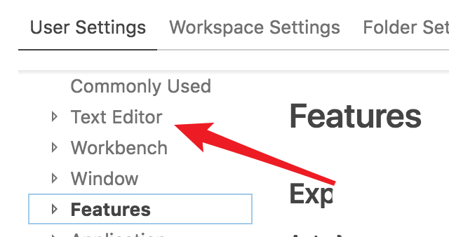 vscode英文版怎么显示隐藏行号?