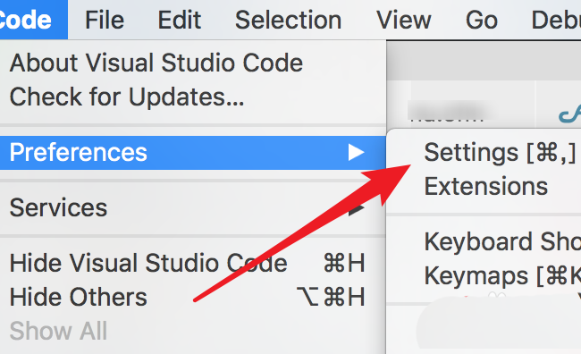 vscode英文版怎么显示隐藏行号?