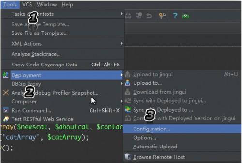 webstorm/phpstorm配置连接ftp快速进行文件比较(上传下载/同步)操作