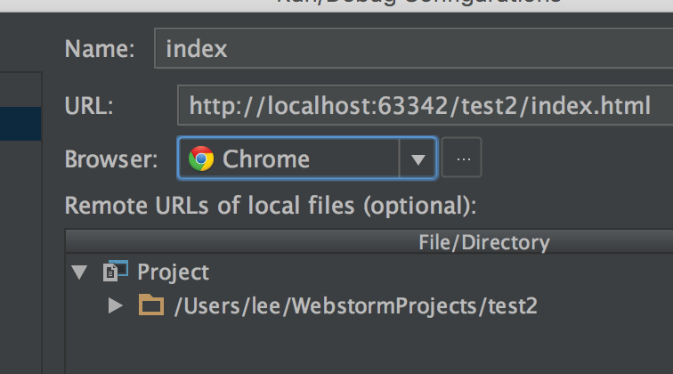 Webstorm下如何结合chrome debug js程序