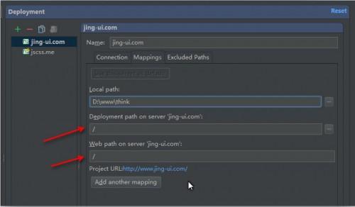 webstorm/phpstorm配置连接ftp快速进行文件比较(上传下载/同步)操作