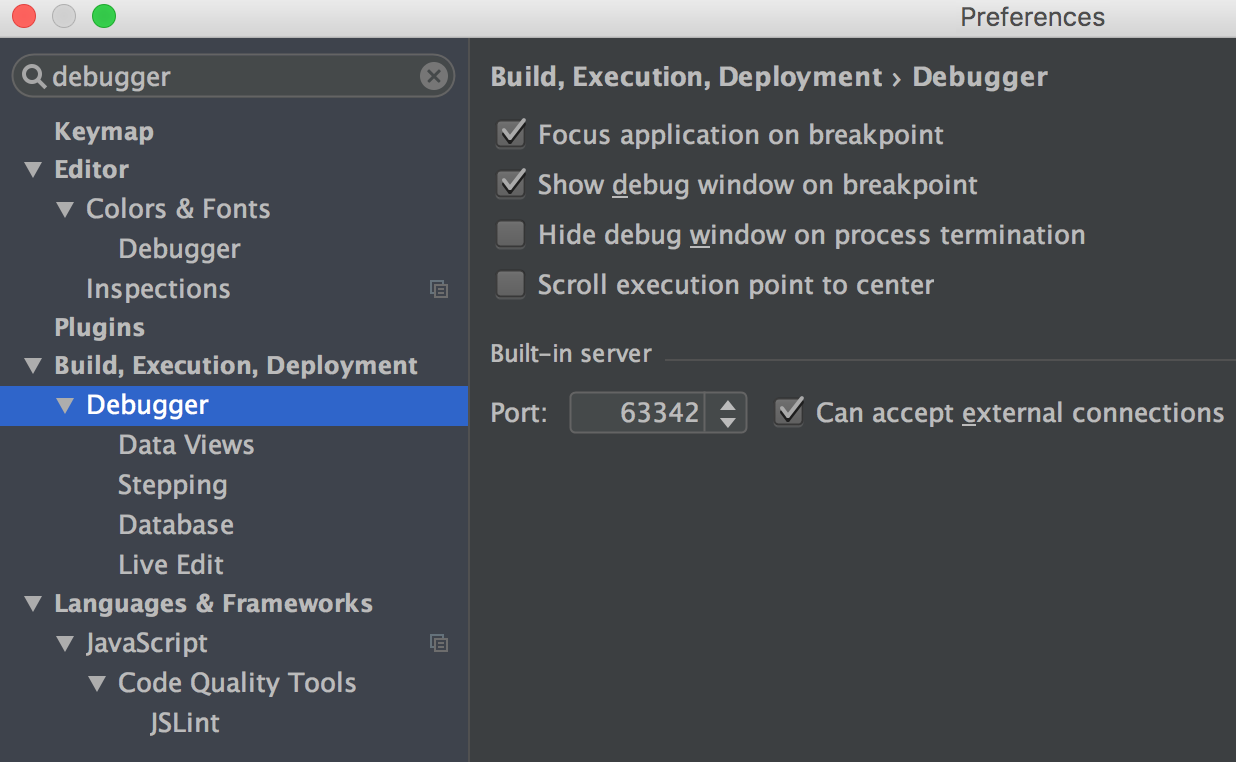Webstorm下如何结合chrome debug js程序