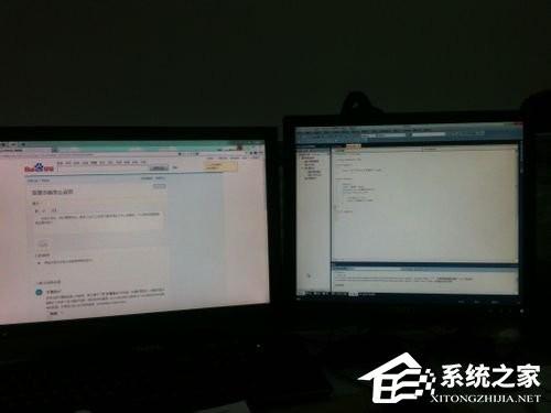 Win7如何设置双显示器?