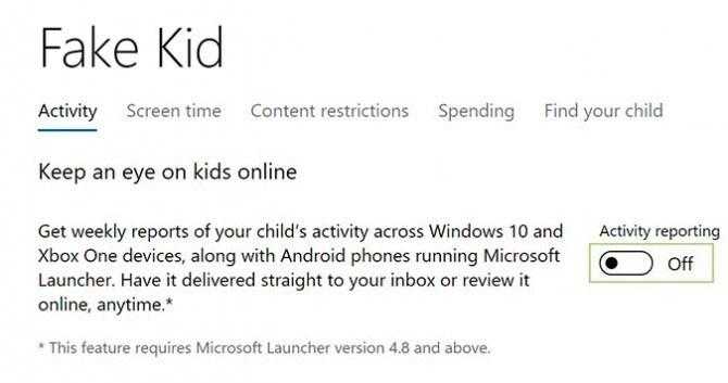 Windows10中查看儿童帐户近期活动的方法介绍