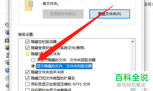 Win10电脑中隐藏的文件如何查看