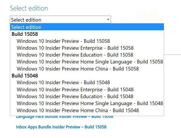 Win10创意者更新Build 15058官方ISO镜像下载