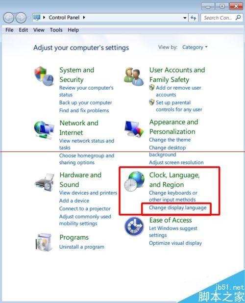 win7英文版怎么改成中文语言?