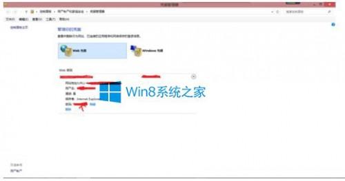 Win8.1如何找回网站登陆的账户和密码