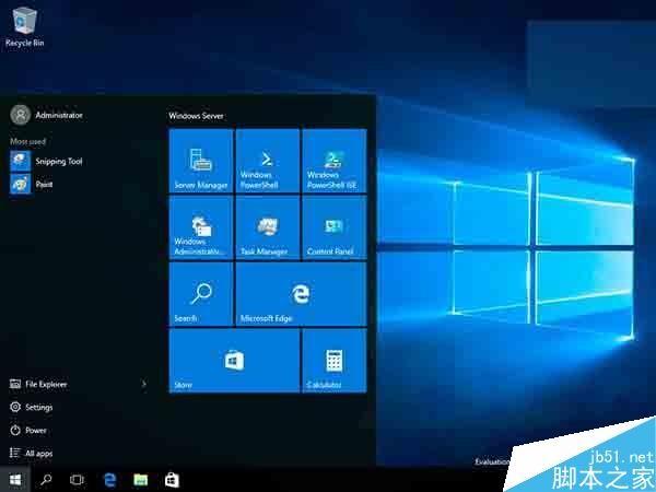 Win10红石版Server 2016新版截图曝光:logo大乱
